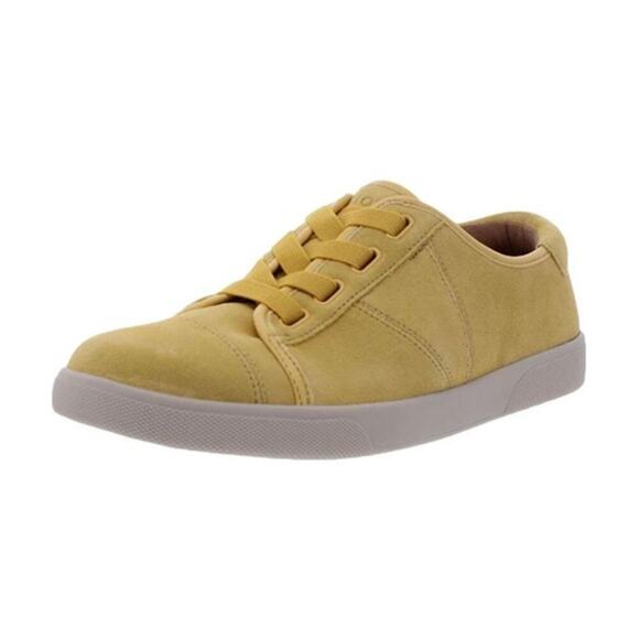 Vionic Sunny Jean Suede Slip On Sneakers Buttercup Size 7 - Picture 1 of 7